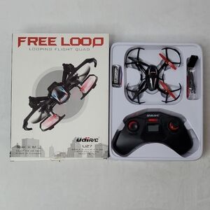UDI Remote Control RC Free Loop Drone Quad with Controller
